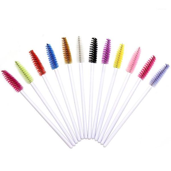 

pcs disposable eyelash brushes soft head mascara eye lash wand microbrush extension makeup tools1