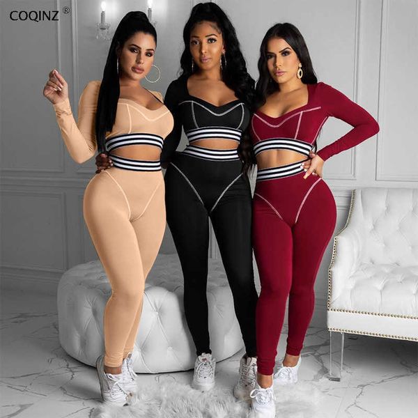 

sports tracksuit women two piece set winter 2 piece sets womens outfits jogging femme sweatsuits couple clothes s093349w 210712, Gray