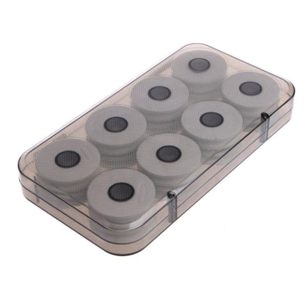 

storage tackle outdoor camping line winding main shaft portable plastic hiking durable fishing spool box accessories