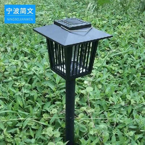 

solar outdoor insect killing device square led mosquito repellent lamp solar lawn