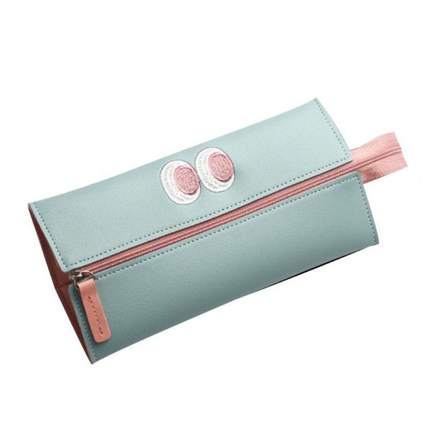 

lovely large-capacity pencil case can hold more than 10 pens, student stationery supplies, portable storage bag bags