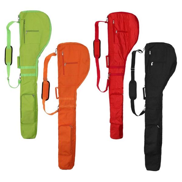 

golf clubs case carry bag zippered lightweight easy to tough upgrade multi colors complete set of