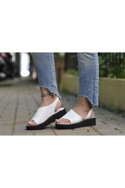 

sandals rina white filler, Black
