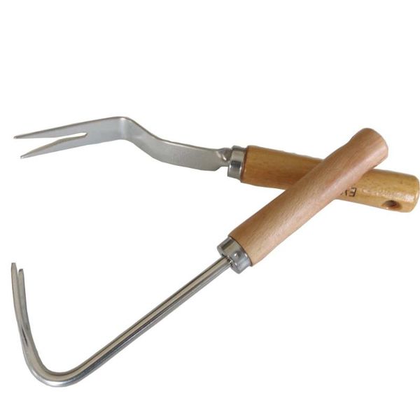 

professional hand tool sets garden tools anti bending advanced gardening weeding rust proof stainless steel with solid wood handle