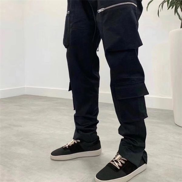 

mens pants represent track pants pocket trousers europe and america hip hop rap fashion sweatpants casual pants, Black