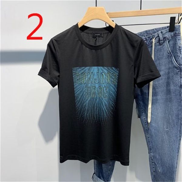

men's t-shirts summer thin ice silk knitted t-shirt round neck social short sleeve tight bottoming 0bn4, White;black