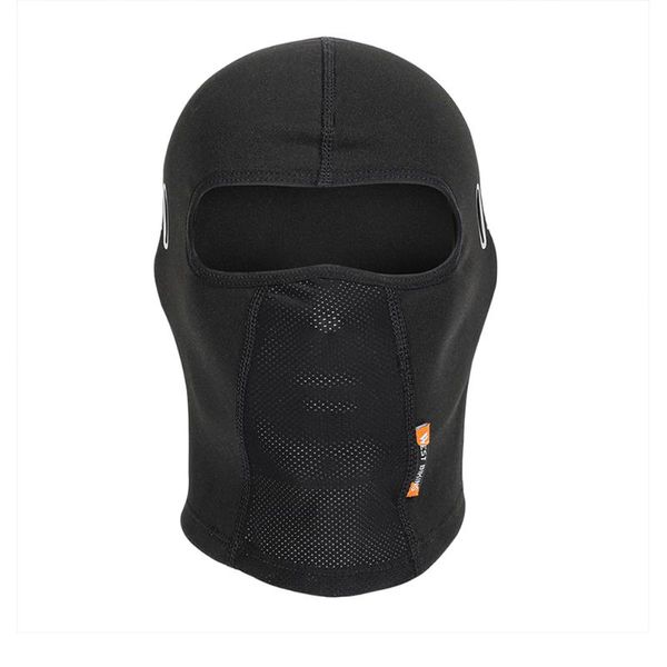 

cycling caps & masks cap mtb road bike balaclava neck winter warm fleece lining sport scarf outdoor windproof running headwear bicycle hat, Black