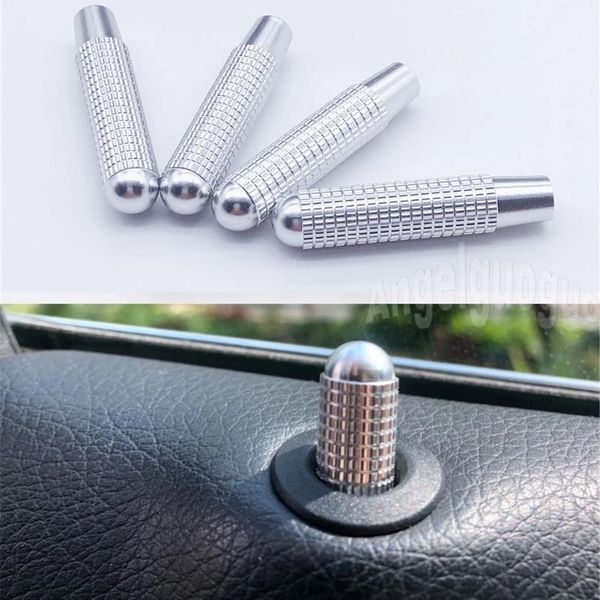 

ben4 pcs car modified bolt lock pin auto door for a /b / c /glc/ gle/ e ml gl glk cla gla class interior decorations