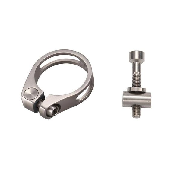 

tools 1 pcs titanium seatpost clamps & set bicycle fastening parts screws