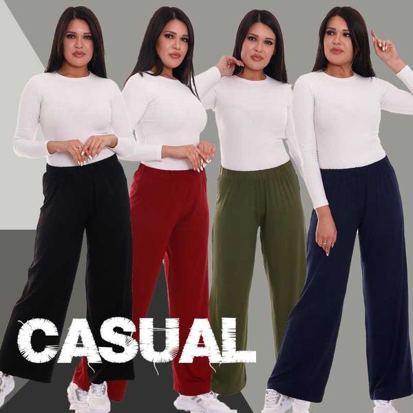 

4xl extra relaxe large size women pant loose high elastic pants clothing lycra viscose autumn spring summer winter women's & capris, Black;white
