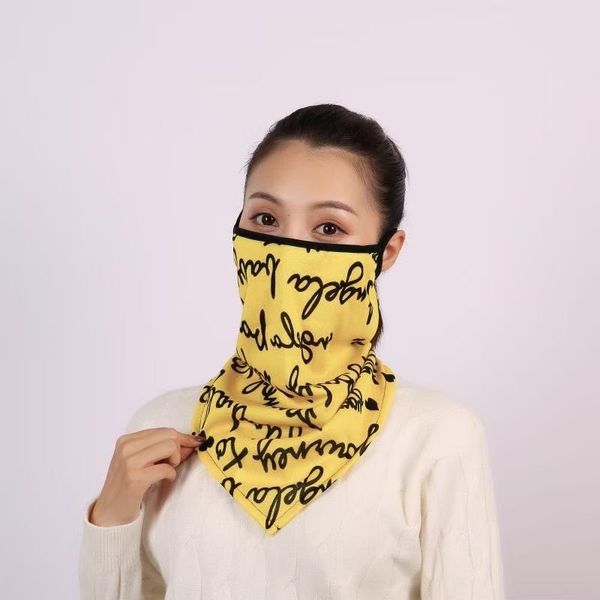 

triangle ear designer mask for autumn and winter fcj5