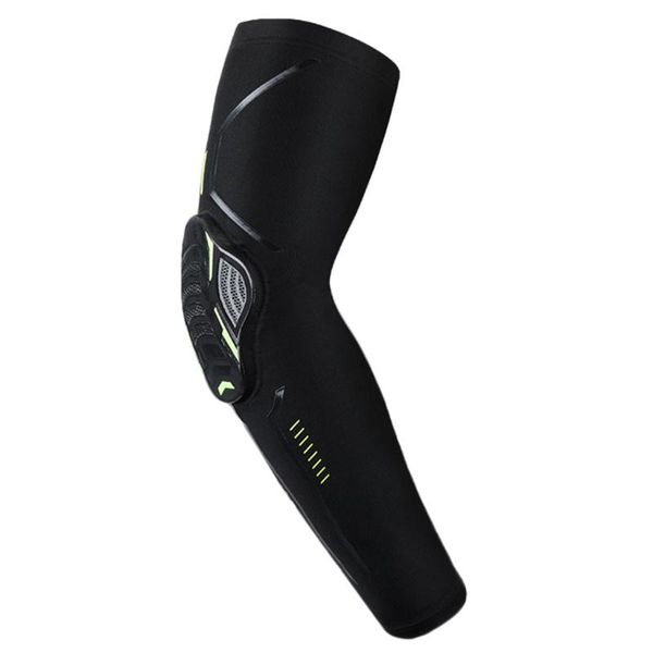 

elbow & knee pads honeycomb arm crashproof sport compression sleeve pad for basketball football cycling guard, Black;gray