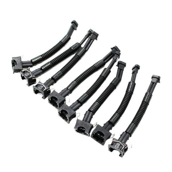 

smart power plugs 8pcs lq4 lq9 4.8 5.3 6.0 to ls1 ls6 lt1 ev1 fuel injector adapter wire harness for cadillac chevrolet gmc