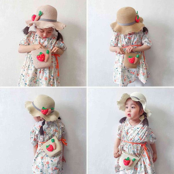 

children's female sunscreen princess beach hat girl straw sun basin baby sunshade fisherman's, Blue;gray