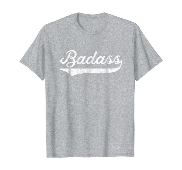 

badass tshirt for a badass retro tshirt, White;black
