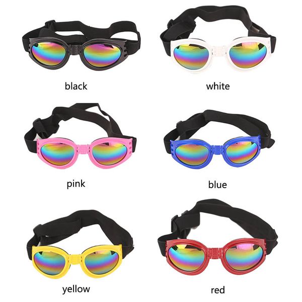 

dog eyewear 1 pc sun glasses dog sunglasses uv protection pet accessories foldable cute waterproof