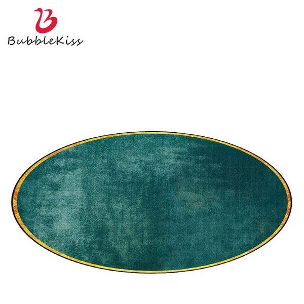 

carpets bubble kiss for living room round green light luxury rugs home bedroom coffee table customized moisture-proof floor mats