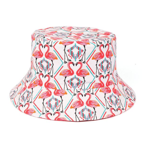 

fashion hat lady canvas print flamingo flat basin summer sunshade fisherman's, Blue;gray