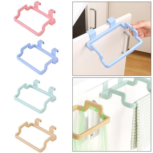 

hanging racks plastic storage bag clips trash holder wipers rack kitchen hanger cupboard shelf over boxes & bins