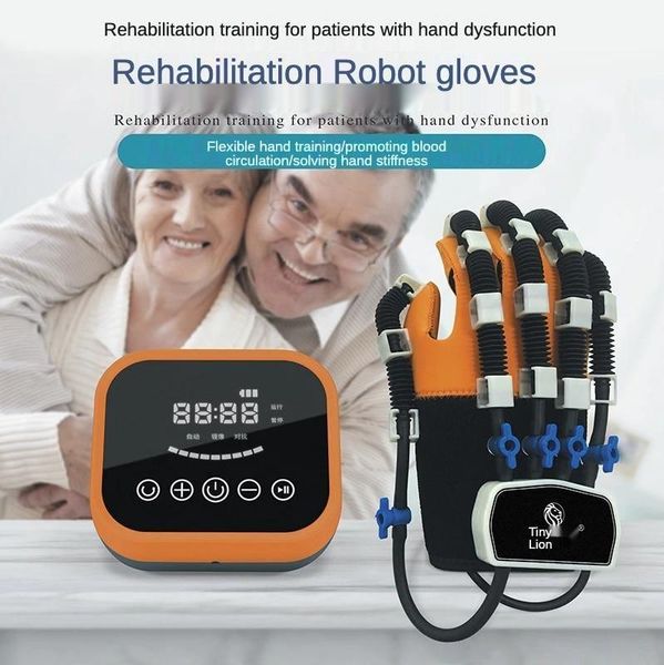 

electric massagers hemiplegia finger rehabilitation trainer robot gloves for hand training