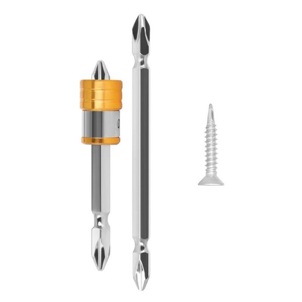 

professional hand tool sets 3 pieces double-head wind bit with strong magnetic ring screwdriver head dropship
