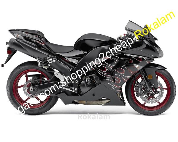 ZX10R Raccordi carenature moto moda per Kawasaki Ninja ZX-10R 06 07 ZX 10R 2006 2007 Kit carenatura moto da strada (stampaggio ad iniezione)