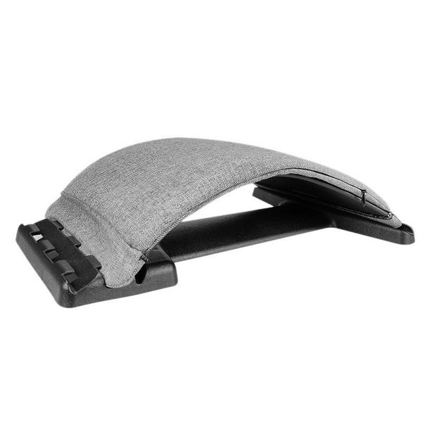 

full body massager back stretcher relax lumbar support spine chiropractic stretching device