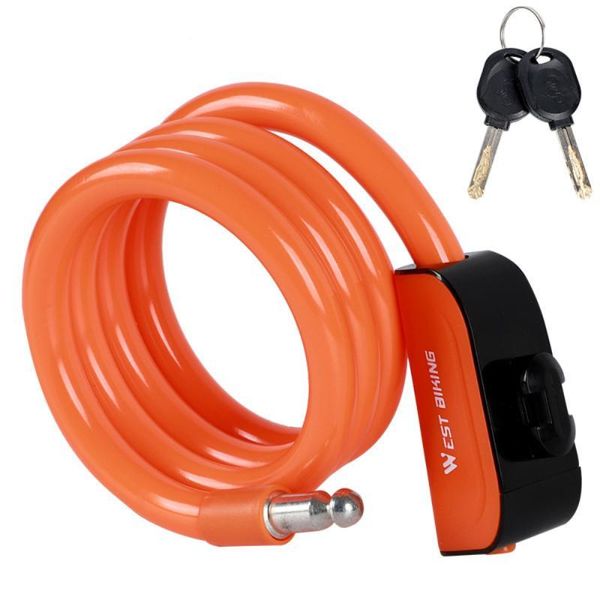 

bike locks west biking foldable lock mtb road bicycle hamburg high security anti-theft scooter electric e-bike cycling chain