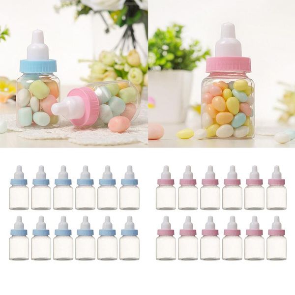 

gift wrap 12x baby shower candy bottle box for baptism christening brithday party