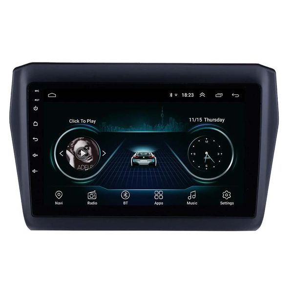 Auto-DVD-Radio-Multimedia-Player für Suzuki Swift 2017–2019, Android 9 Zoll HD Touchscreen, Bluetooth GPS-Navigation