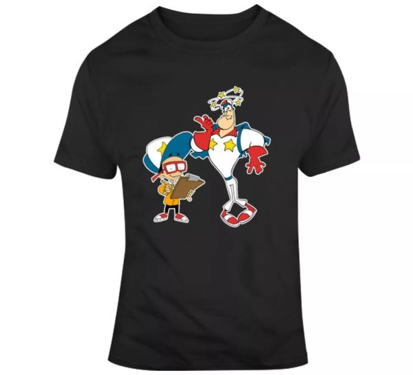 

super dave cartoon legend mr. fuji funny tv fan t shirt, White;black