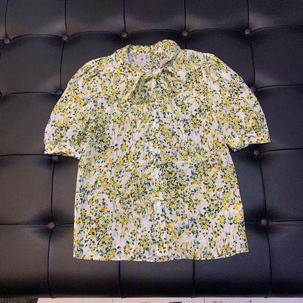 

women's blouses & shirts uk0448 fashion 2021 runway luxury european design party style clothing, White