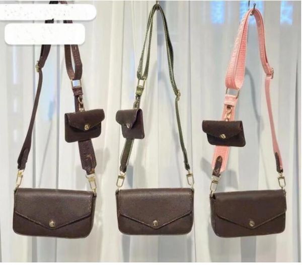 

2021 2pcs set classic womens handbags flower fashion ladies composite tote leather clutch shoulder bags female purse with wallet