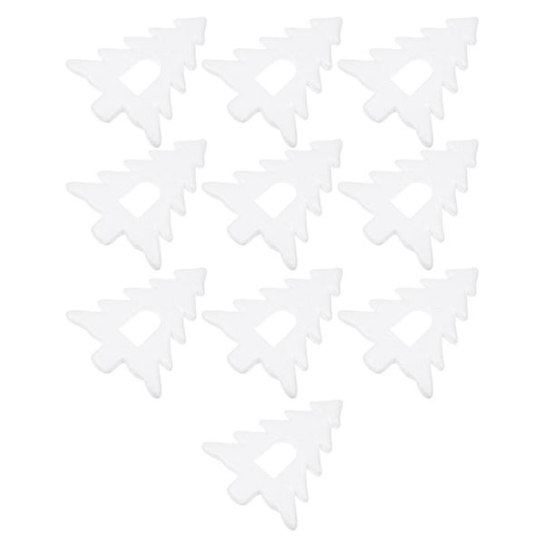 

party decoration 10pcs xmas pendants christmas tree shaped pendant decor ornaments diy crafts
