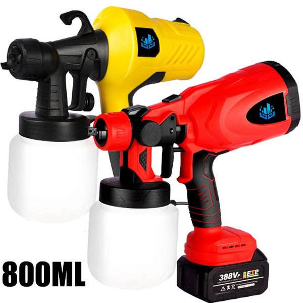 

professional spray guns 800ml electric gun paint woodworking household disinfection sprayer easy spraying