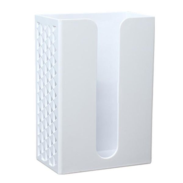 

1pc punch tissue box kitchen napkin wall hanging storage holder boxes & napkins