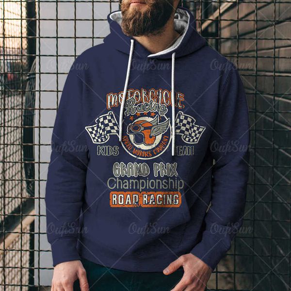 

men's loose 3d digital printed hooded sweaters ptq4, Black