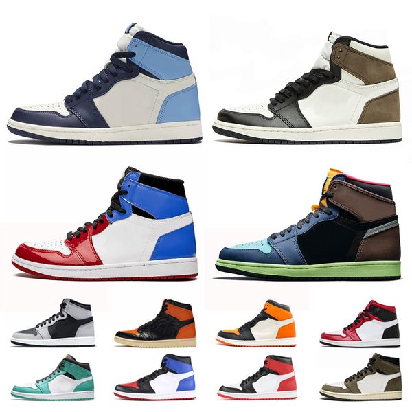 

basketball shoes 1 1s men women sport outdoor sports jogging white black gym turbo green ts fragment royal toe obsidian university blue unc