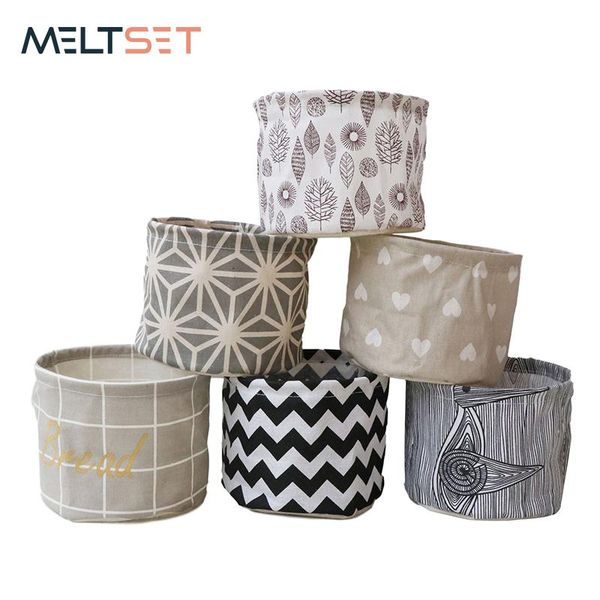

storage baskets folding deskbasket for sundries cosmetics toy underwear box waterproof laundry organizer