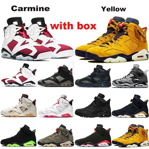 

2021 carmine men boots shoes 6s hare electric green dmp black infrared tech chrome bordeaux jumpman 6 mens trainers sports sneakers