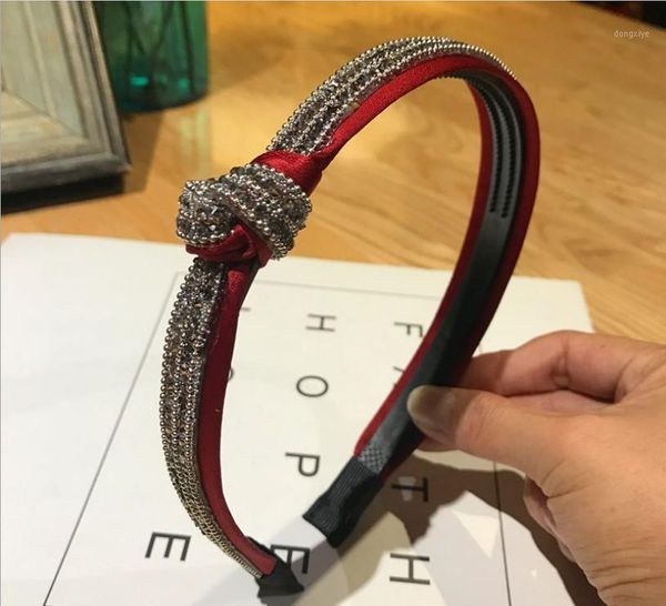 

hair accessories hairband headband crystal inlaid band hoop women girls headwear1