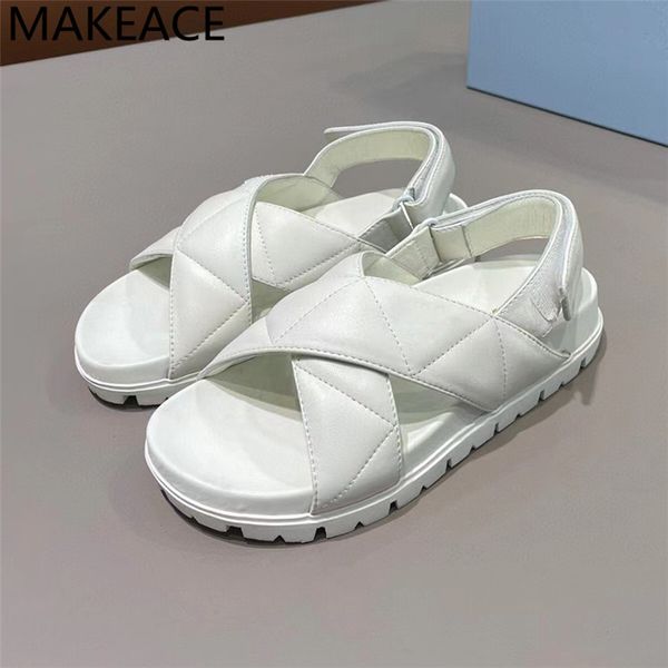 

new thick sole gladiator sandalias hook summer sport ankle strap casual beach sandals for woman 80% off outlet online sale, Black