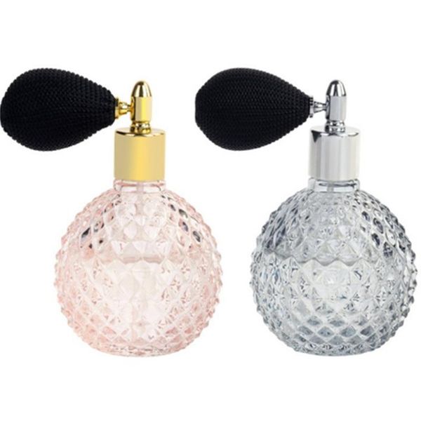 

storage bottles & jars 100ml perfume spray bottle empty vintage crystal glass refillable atomizer portable women travel makeup cosmetic cont