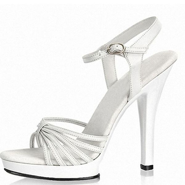 

mclubgirl 13cm heels solid black ol work dress hentian super high thick bottom waterproof platform stage sandals lyp