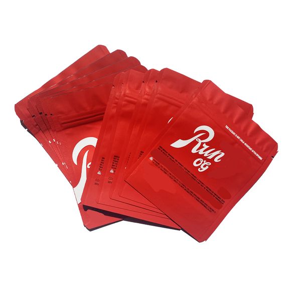 

3.5g mylar bag runtz package resealable zip lock smell proof runts plastic bags 420 packaging zipper runty pouch edibles connected jungle bo