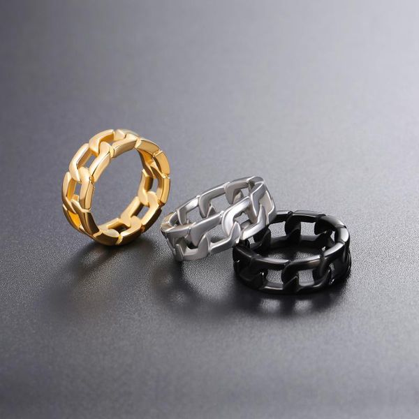 

wedding rings titanium steel fine diamond wind forefinger ring female simple net red rose hipster student cold, Slivery;golden
