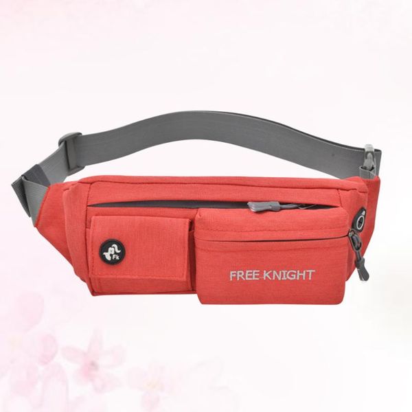 

multifunctional cellphone pouch waist bag portable mobile phone pack sports with headphone hole (orange) outdoor bags