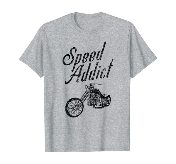 

Speed Addict Custom Bike Chopper Motorcycle T-Shirt, Mainly pictures