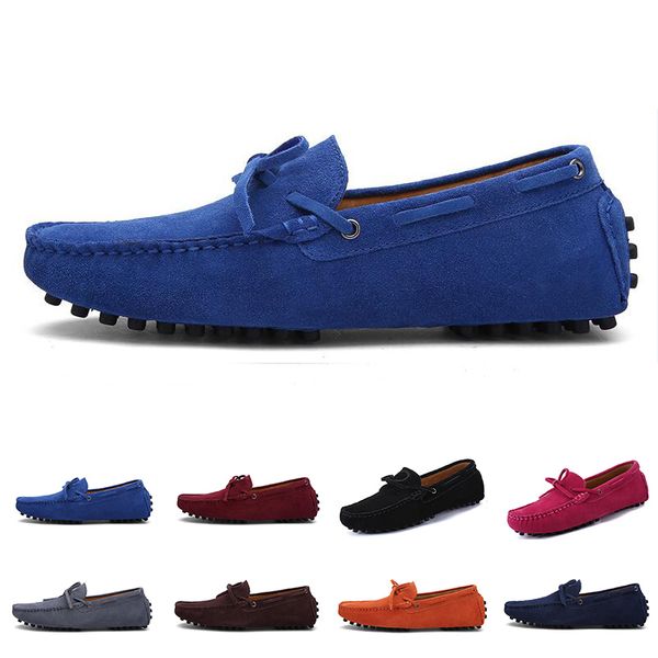 

2021 non-brand men running shoes black white beige red brown navy blue mens fashion trainer sneakers outdoor jogging walking #26