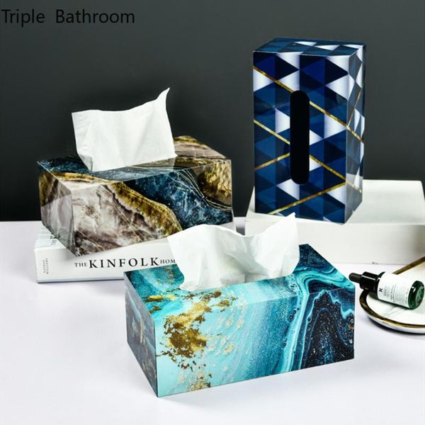 

tissue boxes & napkins light luxury plastic box home living room bedroom holder bathroom accessories toilet draw paper storage